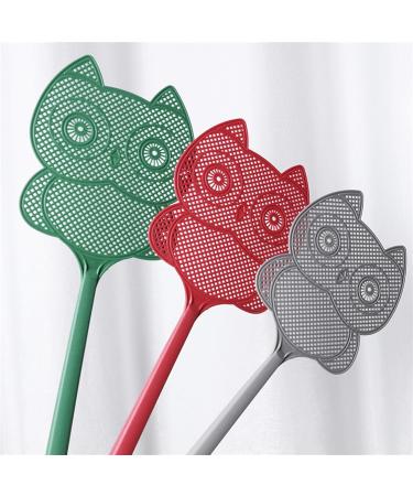BAMFY 6 Pcs Fly Swatter Manual Strong Flexible Plastic Fly Swat Set Heavy Duty with Long Handle Fly Swatters for Outdoor Rustic Bug Swatter Flies - Buy Online on GoSupps.com