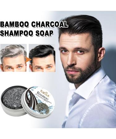 BROEYOUE Gray Hair Reverse Bar Gray Shine Soap Soap for removing gray hairHair Darkening Shampoo Bar Natural Hair Soap for Gray Hair 2 Pieces - Buy Online on GoSupps.com