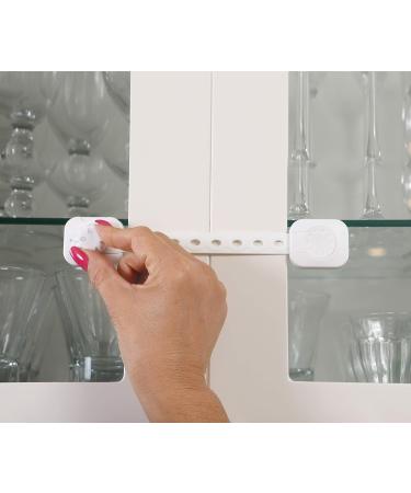Dreambaby G1435 Twist 'N Lock Multi-Purpose Fastener 6-Pack - White Safety Locks for Childproofing - Buy Online on GoSupps.com
