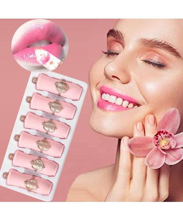 Zarics Crystal Flower Lip Gloss Set - 6 PCS Magic Color Changing Long-Lasting Lip Balm for Girls (Pink) - Buy Online on GoSupps.com