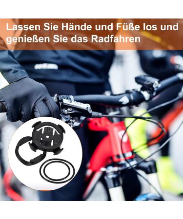 OpoPark Bicycle Bracket for Garmin GPS | 2-Piece Handlebar Mount for Edge 200/500/520/800/1000 - Buy Online on GoSupps.com