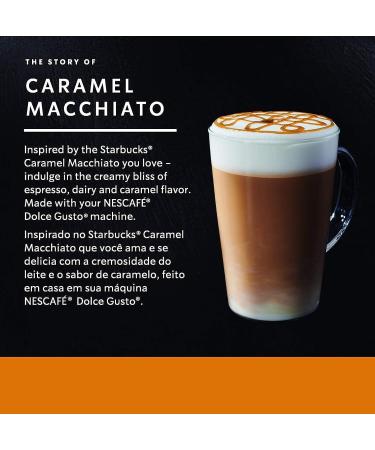 Starbucks - Caramel Macchiato by Nescaf Dolce Gusto - 3x 12 Pods - Buy Online on GoSupps.com