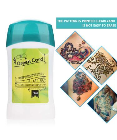 Tattoo Transfer Stick and Cream Set | Skin Solution Soap Gel for Temporary Tattoo Makeup - Primer for Stencils and Transfer Paper Machine - Buy Online on GoSupps.com