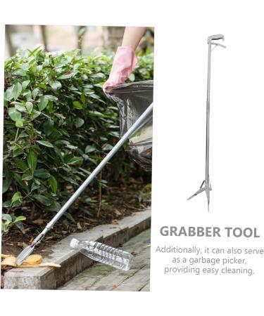 Beaupretty Bedridden Patient Retrieval Device | Reusable Long Handle Grabber for Home Care & Cleaning | Stainless Steel Picker Tool for Disabled | Ideal for Elderly Assistance - Buy Online on GoSupps.com