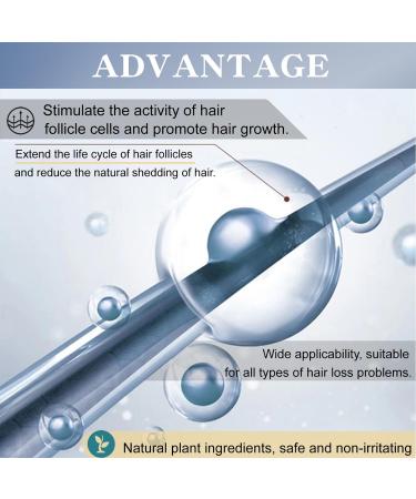Hair Growth Spray with Natural Oils and Biotin - Nurturing Scalp Effective Hair Thickening for Women & Men - Castor Oil Rosemary Leaf Oil - Buy Online on GoSupps.com