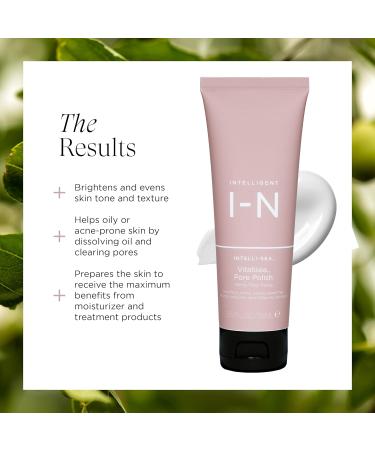 Vitalisea Pore Polish Scrub - Vegan Facial Exfoliator with Jojoba Beads | Gentle 2.5 Oz Scrub for Glowing Skin - International Shipping Available - Buy Online on GoSupps.com