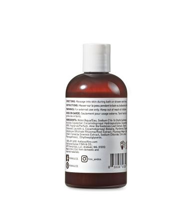 Buy FINN & CO. Bath & Body Wash for Men & Women - Cleanse Hydrate & Soothe | White Sand Fragrance | 8 oz - International Shipping Available - Buy Online on GoSupps.com