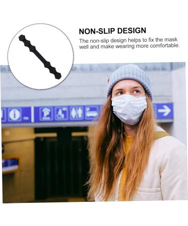 Lurrose Adjustable Black Mask Hook | Ear Extension Tape Buckle for Face Cover | 1 Pack - International Shipping - Buy Online on GoSupps.com