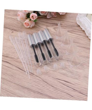 Outanaya 4pcs Eyelash Brush Tube Lip Gloss Tubes Mascara Wands and Tubes Eyelash Growth Oil Containers - Buy Online on GoSupps.com