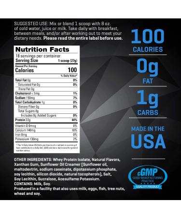 Performix ioWHEY Protein Powder - Caramel Cinnamon Churro Flavor - 22g Protein - 100% Whey Isolate - Low Carb & No Sugar - 18 Servings - Buy Online on GoSupps.com