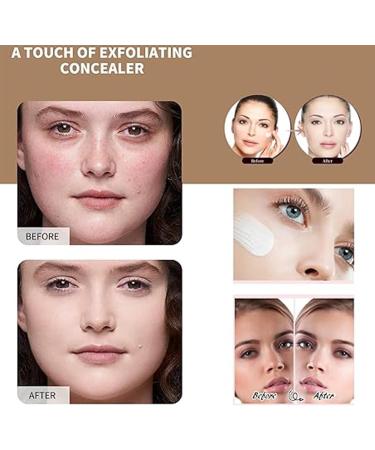 4 In 1 Foundation Liquid- Hydrating Medium Full Coverage Concealer with SPF 50+ Forever Bloom Biomimic Foundation 4 In 1 - Light Spectrum SPF 50 Inspired Longwearing & Waterproof-korean Makeup 2pc - Buy Online on GoSupps.com