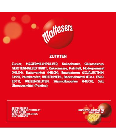 Maltesers Mini Bag 25 Pack Chocolate Balls with Airy Crunchy Core | Bulk Chocolate Treats | International Shipping Available - Buy Online on GoSupps.com