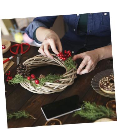 ABOOFAN 400 Pcs Artificial Berries Christmas Berries Christmas Ornament Simulation Red Berry Artificial Flower Decor Red Berry Adornments Simulated Red Berry Double Head Plant Foam - Buy Online on GoSupps.com