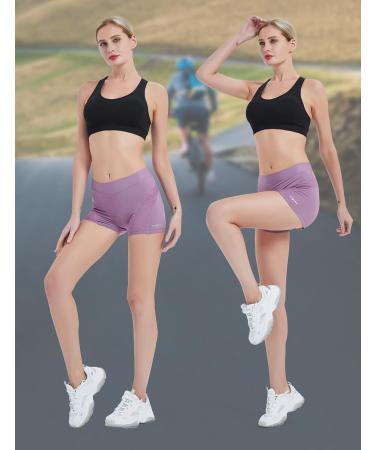 INBIKE Women's High Waist Padded Bicycle Underwear - Comfortable Cycling Briefs SW003 XL Purple - Buy Online on GoSupps.com