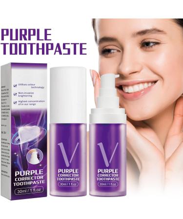 Le dentifrice blanchissant violet nettoie les taches de et la haleine haleine fra che et blanchit les 30 ml Charbon Active (Pink One Size) - Buy Online on GoSupps.com