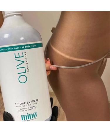 MineTan Color Correcting Spray Tan Solution for Machine - Salon Pro 1 Hour Express | Norvell + Sjolie Alternative | Vegan & Cruelty-Free | 1L 33.8oz - Buy Online on GoSupps.com