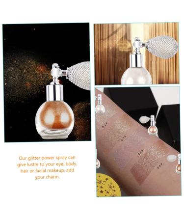 Buy Hemoton 4pcs Body Powder Spray - Glitter & Shimmering Eyeshadow Pressed & Loose Highlighter for Stunning Looks | International Shipping Available - Buy Online on GoSupps.com