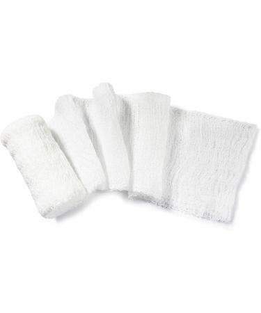 Medpride Sterile Krinkle Gauze Rolls - 6-Ply Cotton Wound Dressing Wraps [12 Rolls] - Buy Online on GoSupps.com