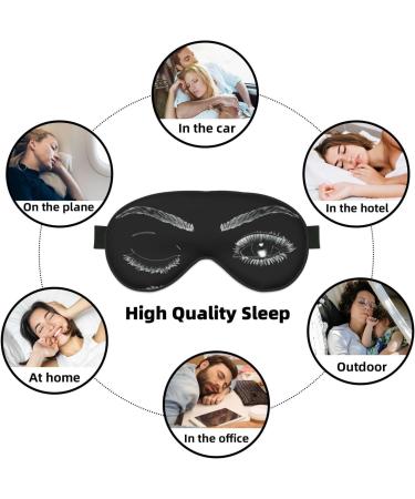 Buy Eyelash Soft Sleep Eye Mask - Breathable Eye Patch for Women | Perfect Travel & Relaxation Accessory - International Shipping - Buy Online on GoSupps.com