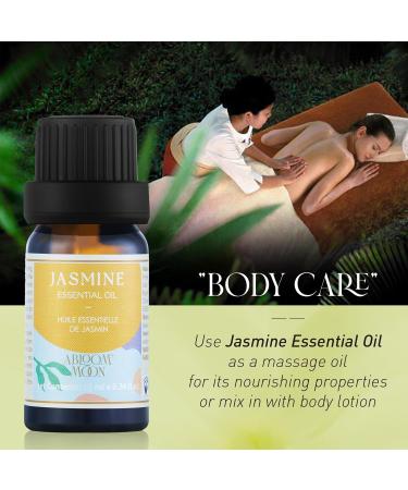 Jasmine Essential Oil Blend 0.34 Fl Oz Skin Safe Multipurpose Essential Oil Blend for Body Care Aromatherapy Massage Hair Care Natural Jasmine 0.34 Fl Oz (Pack of 1) - Buy Online on GoSupps.com