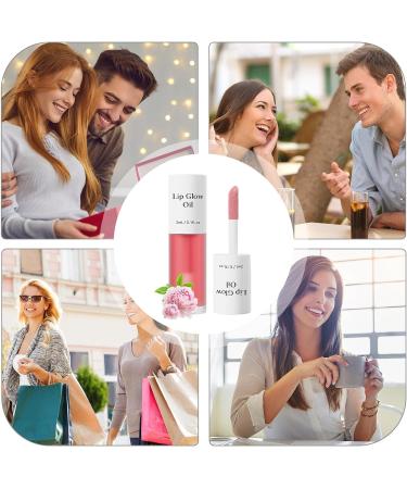 Lip Oil For Women Moisturizing Long Lasting Lip Tint Oil Women Accessory for Daily Use Home School Date Office Travel Wedding Party 03 - Buy Online on GoSupps.com