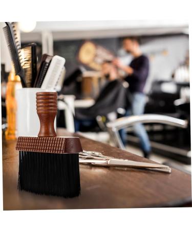 Angoily Hair Brush Barber Brush Barber Shaving Brush Neck Duster Hair Cleaning Brush Hair Cleaner Brush Hair Salon Brush Hair Cutting Brush Razor Brush Hair Comb Modeling Wood - Buy Online on GoSupps.com