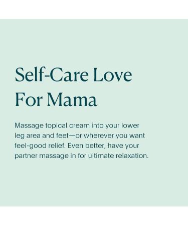 NATALIST Cooling Cream for Pregnancy | Soothing Leg & Foot Rub with Organic Mint & Eucalyptus | Calming Moisturizer for Moms | 3.4 oz - Buy Online on GoSupps.com