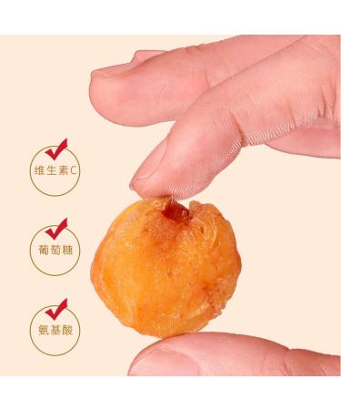  HQZMCTE Naturally Dried Longan 250g / 8.81oz Nutritionally Rich Natural Delight Without Additives - Buy Online on GoSupps.com