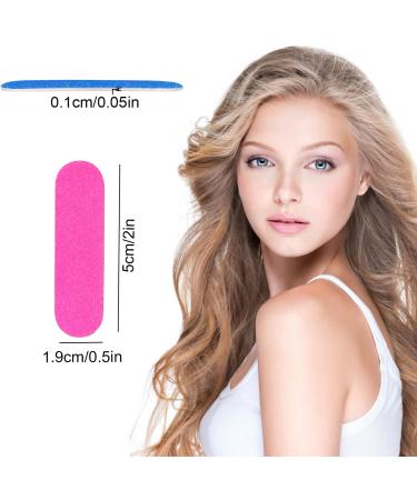 100PCS Nail File Set Disposable Mini Nail File 180/240 Professional Care Mini Nail Files Double Sided Emery Board Buffer Set Grit Double Sided Emery Board for Manicure Nail Studio Home Nail Care - Buy Online on GoSupps.com