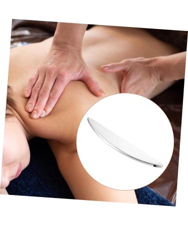Uck-kit Stainless Steel Fascia Body Muscle Strip Plate - Myofascial Massager for Soft Tissue Relaxation - 8mm Silver - Buy Online on GoSupps.com