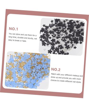 Beatifufu 2 Nail Art with Five Petals 3d Nail 3d Flower Nail Charm Pearl Nail Gem 3d Manicure Charms Nail Bead Nails Rhinestones Nail Decor Decorative Nail Flowers The Flowers Amulet Acrylic - Buy Online on GoSupps.com