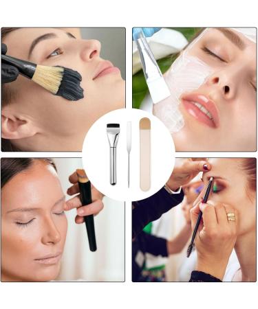 Foundation Brush Flat Head Makeup Brush Eye Shadow Blending Liner Make Up Brush Aluminum Tube Flat Head Makeup Brush Contour Liquid Blending Makeup Brush Set for Home Dormitory and Travel - Buy Online on GoSupps.com