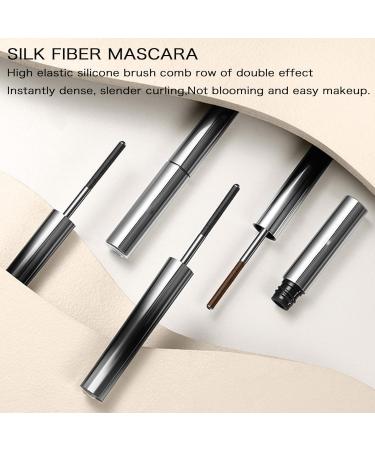 Amewix Mascara Judy Doll Mascara Judy Doll Iron Wand Mascara 3D Curling Eyelash Iron Mascara with Eyelash Curler High Elastic Brush Long-Lasting Nourishing Formula (Black) - Buy Online on GoSupps.com