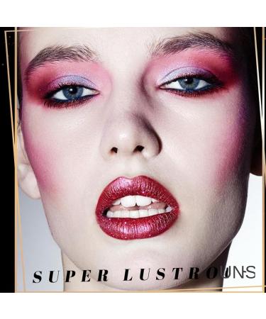  Generisch Set of 3 glitter lipsticks - For lip makeup - Abrasion resistant - Long-lasting - For women and girls - Work vacation party Valentine's Day - Buy Online on GoSupps.com