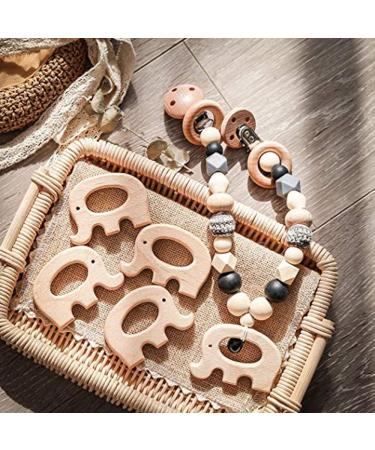 AMASAWA 6-Piece Baby Teething Toy Set | Sensory Rings - Cute Animal Designs: Bird Fish Elephant Squirrel | Perfect for Infant Development - Buy Online on GoSupps.com