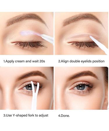 480Pcs Eyelid Lifter Strips: Double Eyelid Tape for Hooded Eyes - Invisible, Easy Lifting Solution for Droopy, Uneven, Mono Eyelids - 3 Shapes Included - Buy Online on GoSupps.com