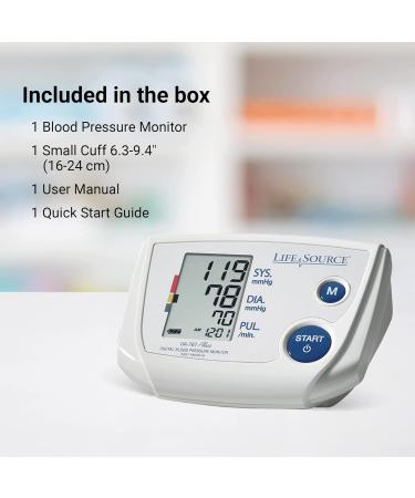 A&D Medical Premium Small Cuff Upper Arm Blood Pressure Monitor | Irregular Heartbeat Detection | Easy Read LCD | Home BP Monitor (16-24 cm - Buy Online on GoSupps.com