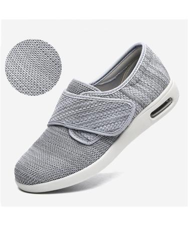 Men's Diabetic Wide Fit Memory Foam Slippers - Breathable Edema Swollen Feet Shoes - Size 6.5 Khaki - Buy Online on GoSupps.com