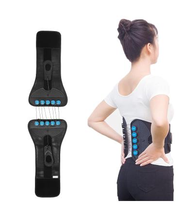 Ymiko Adjustable Lumbar Brace - Pulley Compression for Back Pain Relief & Spinal Alignment | Ideal for Disc Herniation (S - Buy Online on GoSupps.com
