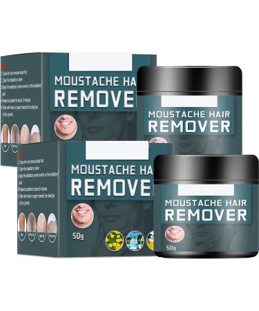 Lot de 2 masques d' pilation bio pour le corps masque d' pilation biologique cr me d' pilation pour le visage la barbe convient toutes les parties du corps