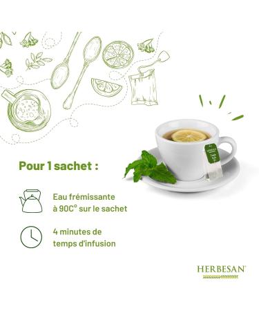 Herbesan Transiphyt Organic Infusion 20 Sachets - Buy Online on GoSupps.com