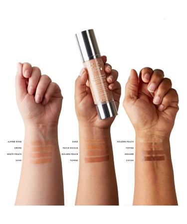 100% Pure Anti-Aging Tinted Moisturizer - Fruit Pigmented Golden Peach - Lightweight Foundation for Medium-Tan Skin - Vegan - 1 Fl Oz - Buy Online on GoSupps.com