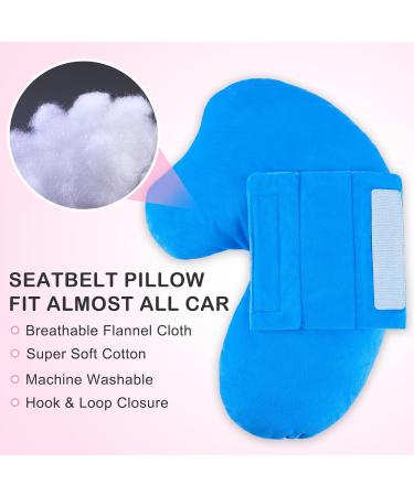 Beinou Unicorn Car Seat Belt Pillow - Soft Shoulder Protector for Kids & Adults - Travel Cushion for Head & Neck Support - Green - Buy Online on GoSupps.com