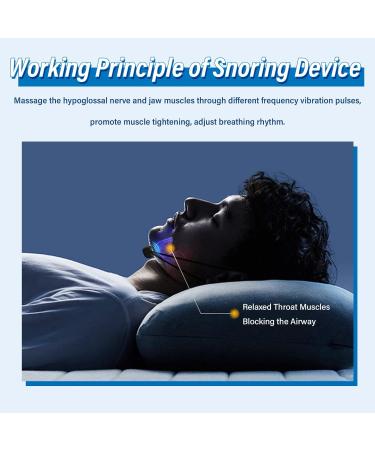 Electric Massage Anti-snoring Device | Smart Adjustable Stopper for Comfortable Sleep - Buy Online on GoSupps.com