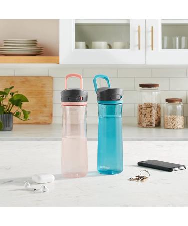 Contigo 2144909 Water Bottle 24oz Juniper & Pink Lemonade 2 Pack - Buy Online on GoSupps.com