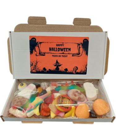 Happy Halloween Pick N Mix Sweets gift box| Horror Scary Chocolate & Sweets Party Hamper | Perfect for Halloween Parties and Trick or Treat 225g - Buy Online on GoSupps.com