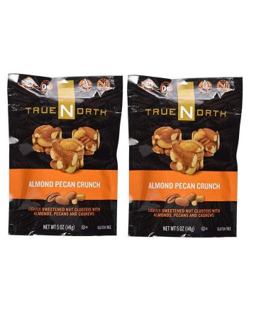 True North Almond Pecan Crunch Nut Clusters  5 oz Per Bag  2 Pack