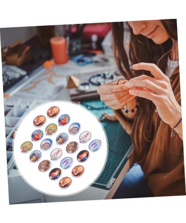 COHEALI Bracelets Beads 40pcs Religious Figure Jewelry Necklace Cross Labret Jewelry Necklace Fitting Sticker Bracelet Random 0.7X1CM - Buy Online on GoSupps.com