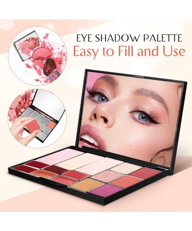 Healeved Magnetic Eyeshadow Palette Mirror Space Saving For Travel - Buy Online on GoSupps.com