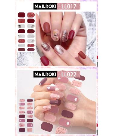 NAITOKI Nail Film & Ticker - Self-Adhesive Nail Art Stickers for DIY Manicure - Fashionable Decoration (B-04) - International Shipping - Buy Online on GoSupps.com